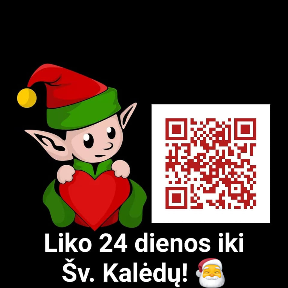 Skaičiuojame dienas iki Šv.Kalėdų