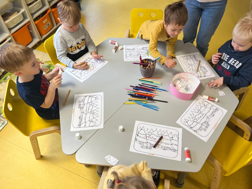 “Kačiukų” grupės vaikai kalbėjo apie mišką