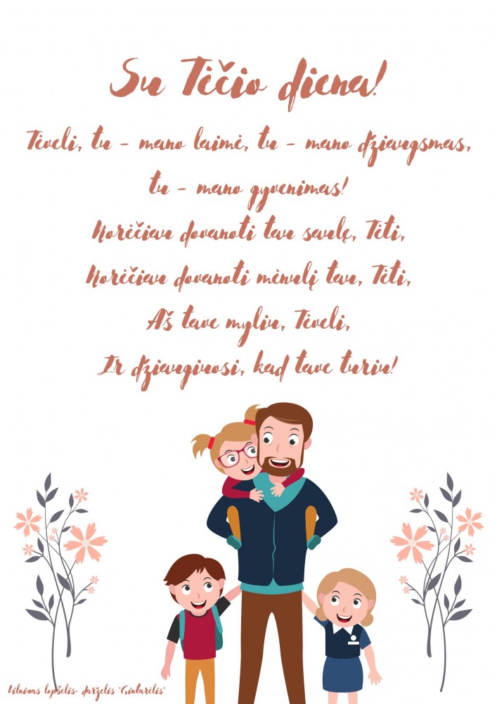 Su Tėčio diena!