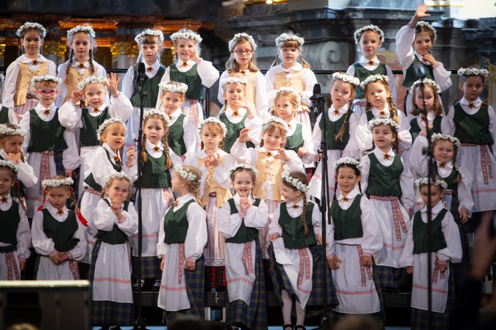 Vilniaus Šv. Kotrynos bažnyčioje skambėjo XX asis Lietuvos vaikų chorų festivalis