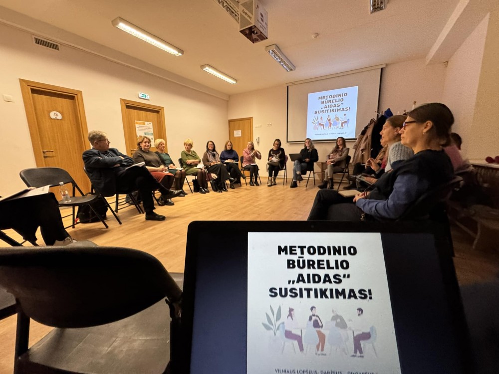 Metodinio būrelio „Aidas“ susitikimas