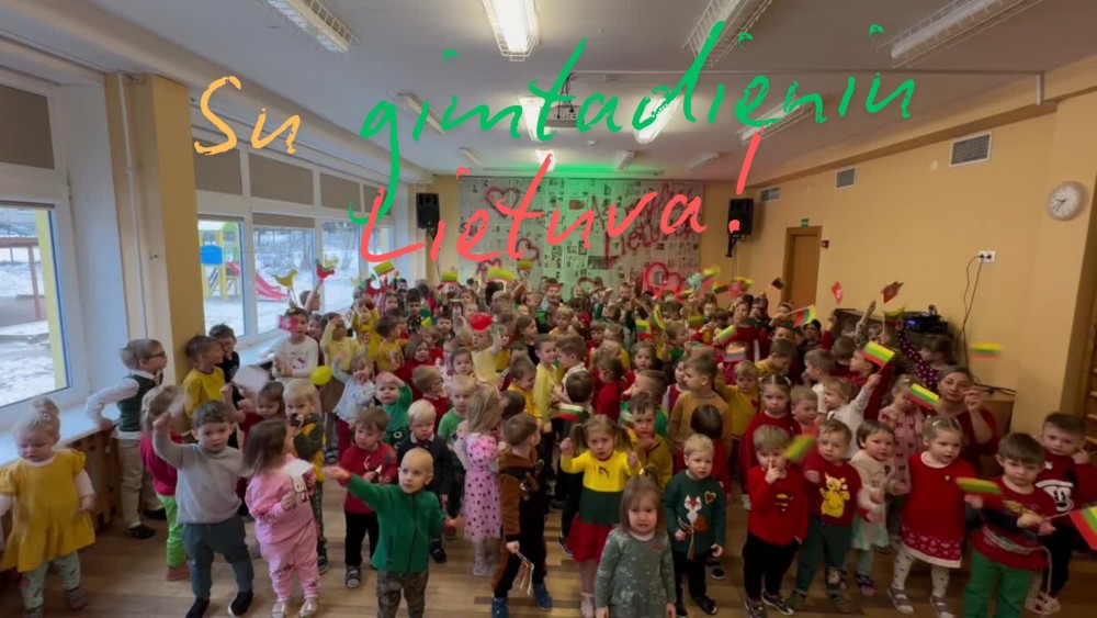Su gimtadieniu, Lietuva!