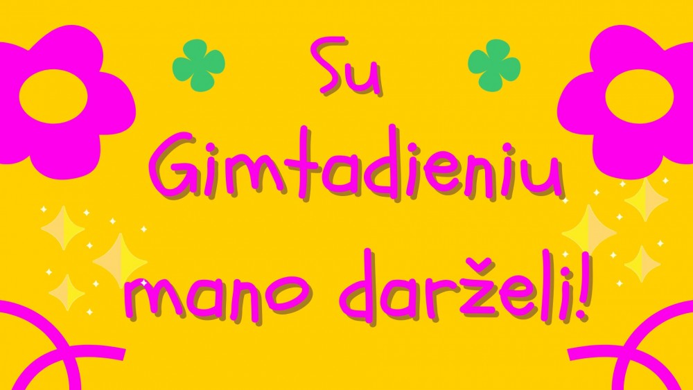 Gintarėliui – 46!