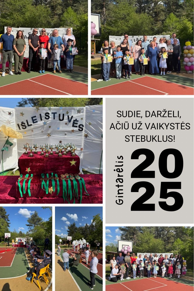 Išleistuvės „Skruzdėliukų“ , „Pelėdžiukų“  ir „Linksmojo avilio“  grupių priešmokyklinukų