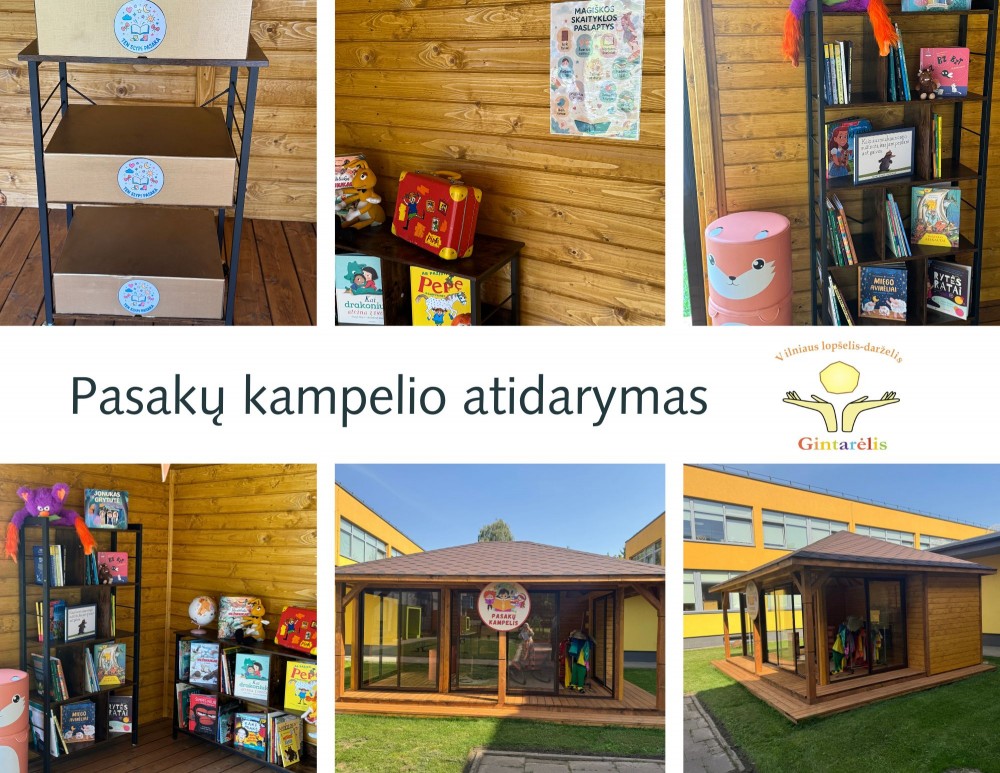 Mūsų darželyje – dar viena stebuklinga erdvė!