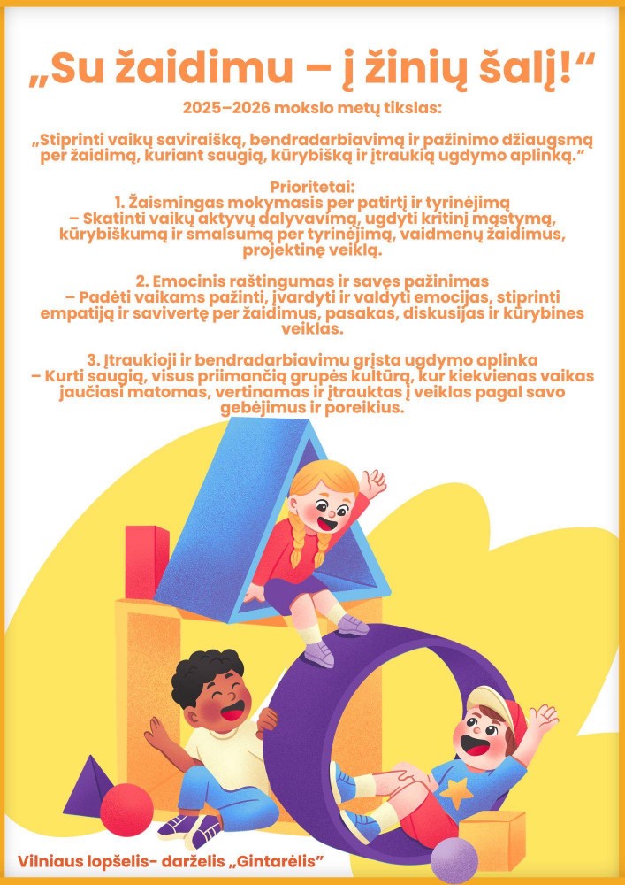 „Su žaidimu – į žinių šalį!“