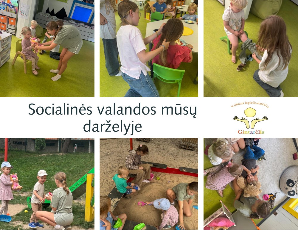Socialinės valandos mūsų darželyje