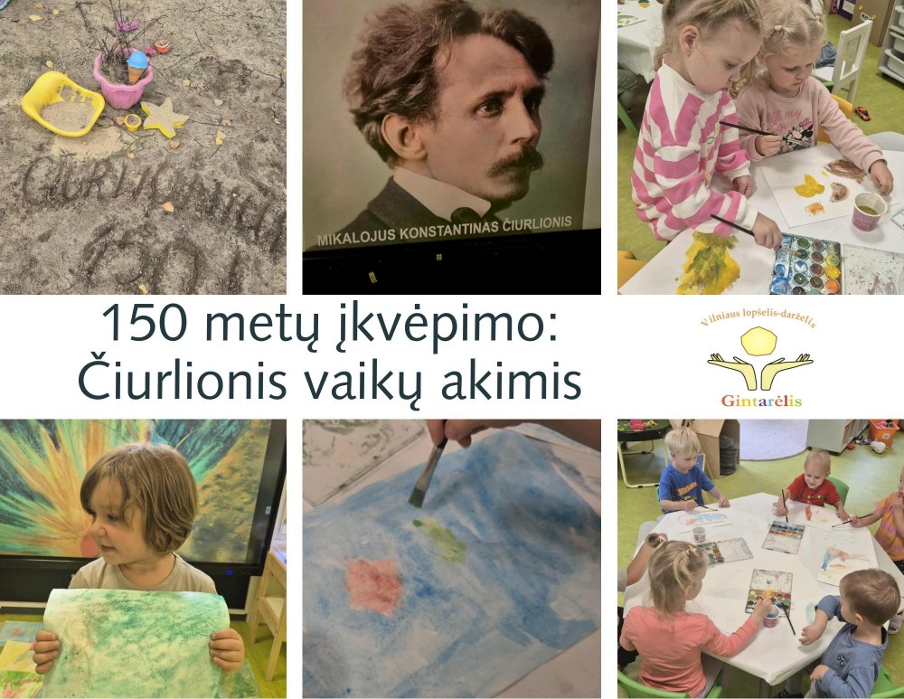 Mikalojaus Konstantino Čiurlionio 150-ąsias gimimo metines.