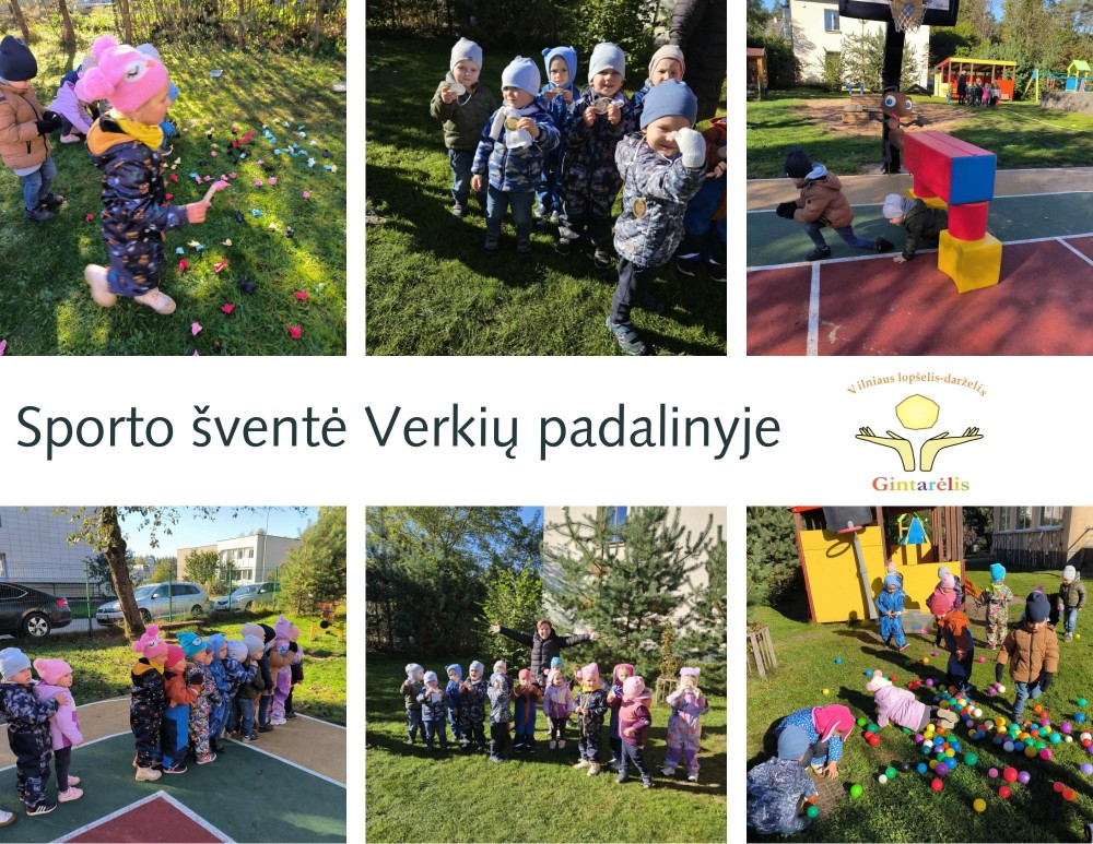 Sporto šventė Verkių padalinyje!