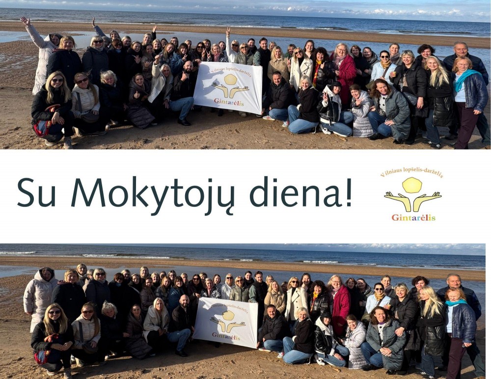 Su Mokytojų diena!