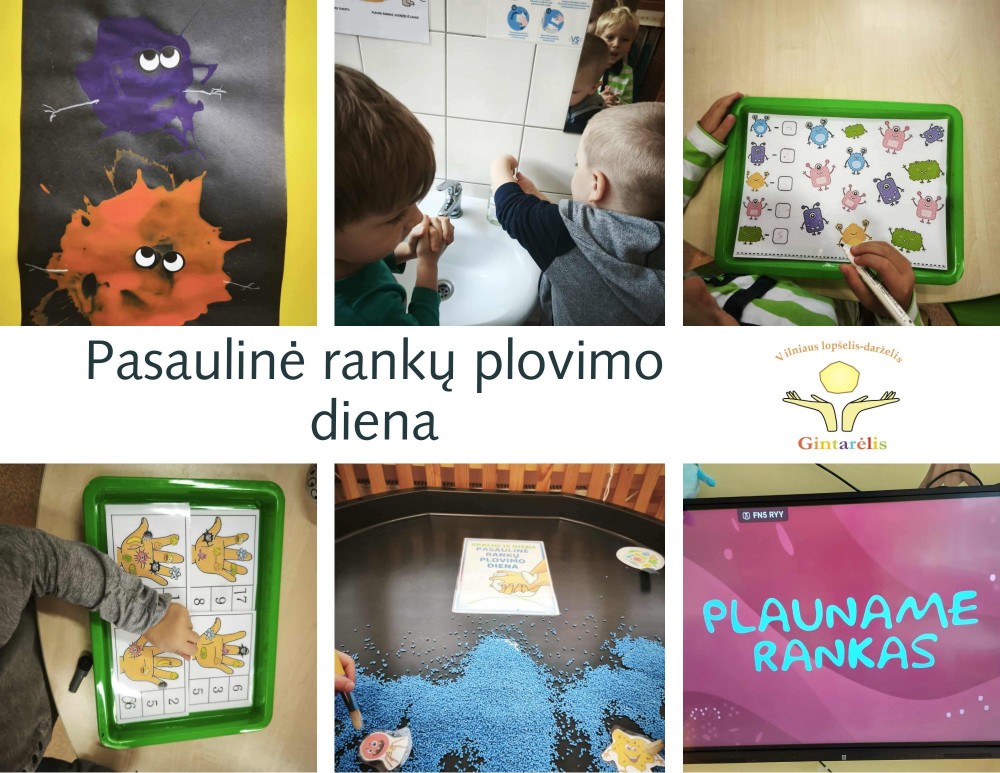 Pasaulinė rankų plovimo diena!
