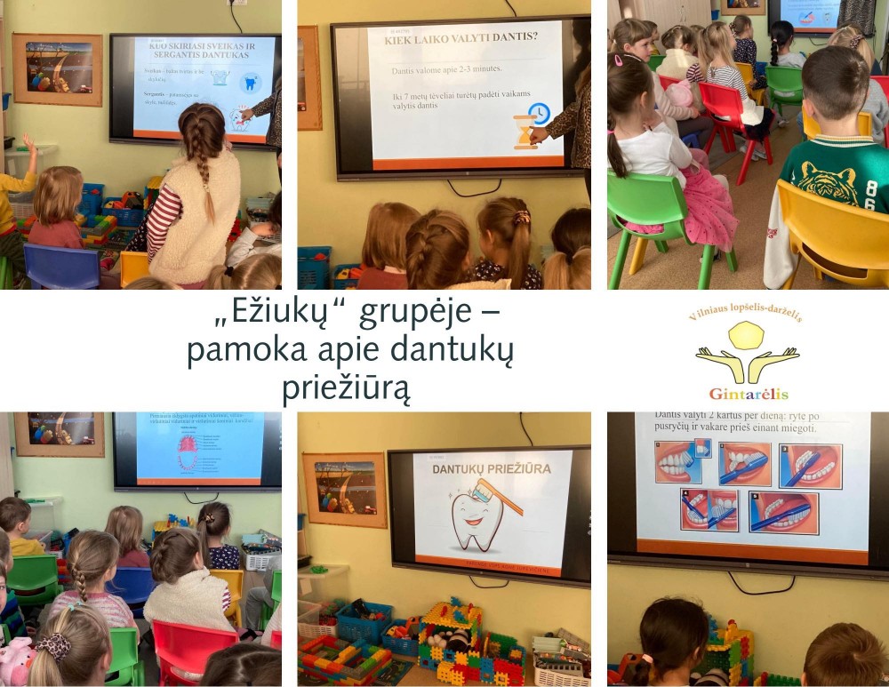 Pamoka apie dantukų priežiūrą