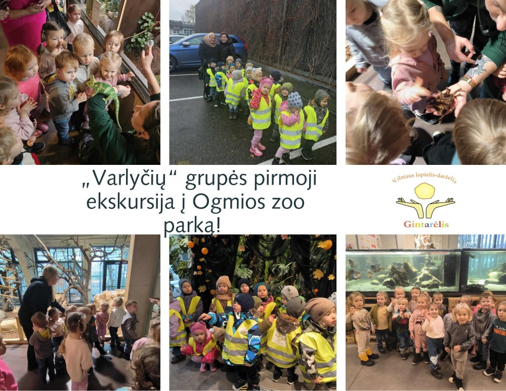 „Varlyčių“ grupės vaikai patyrė ypatingą dieną – vyko į savo pirmąją ekskursiją į „Ogmios“ zoo parką!