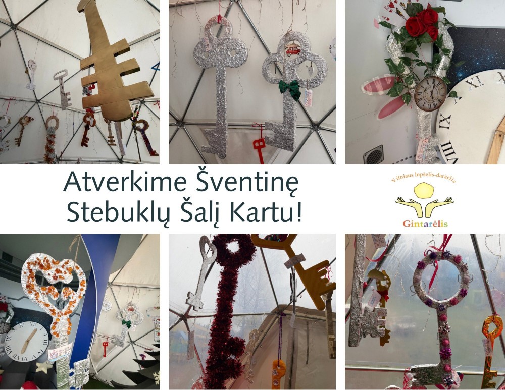 Mūsų stebuklinga kalėdinė paroda jau atidaryta!