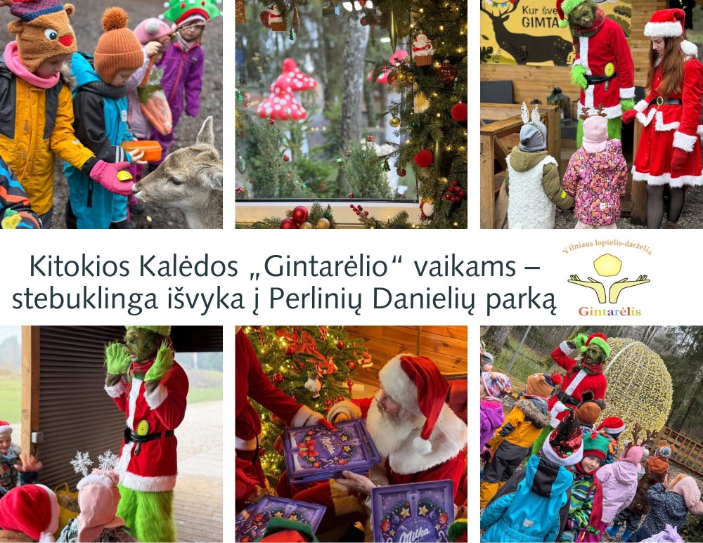 Šiemet „Gintarėlio“ vaikai Kalėdas pasitiko ypatingai