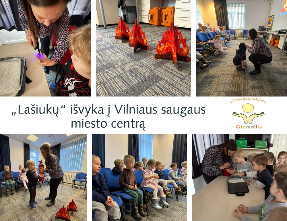 „Lašiukai“ lankėsi Vilniaus saugaus miesto centre