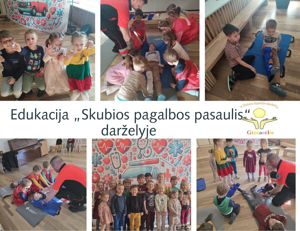 Edukacija „Skubios pagalbos pasaulis“