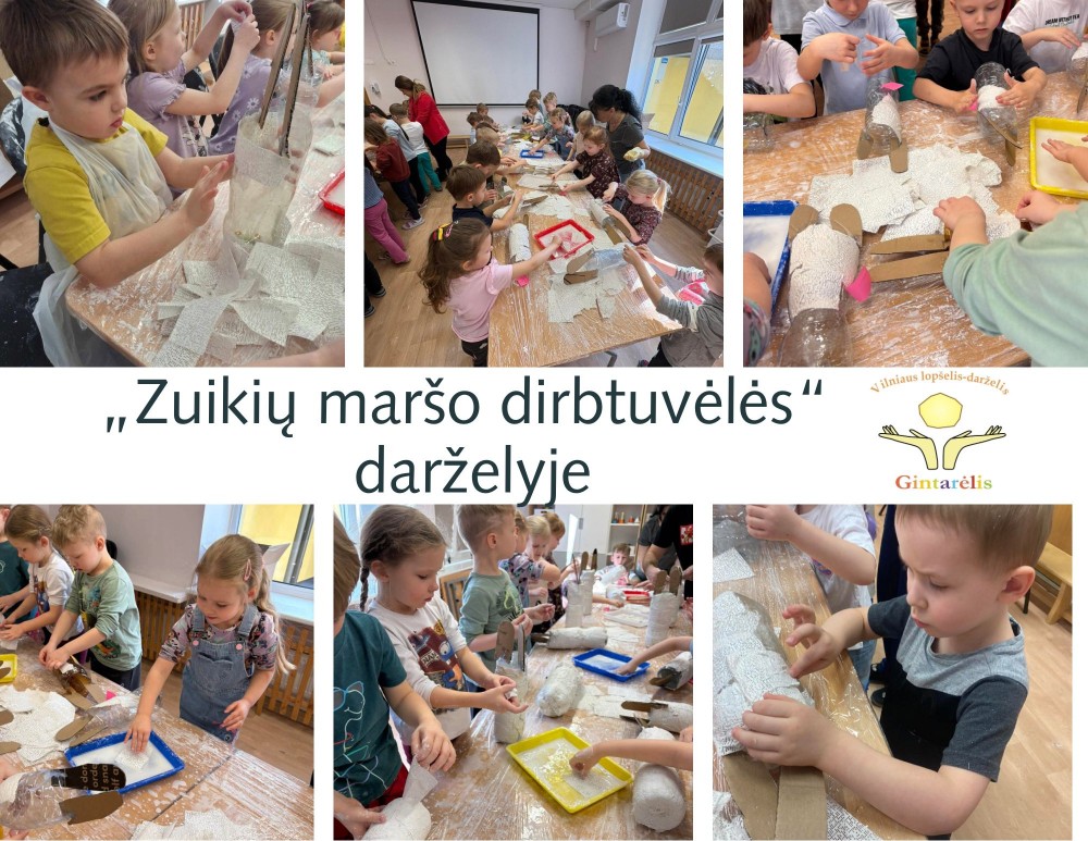 Zuikių maršo dirbtuvėlės