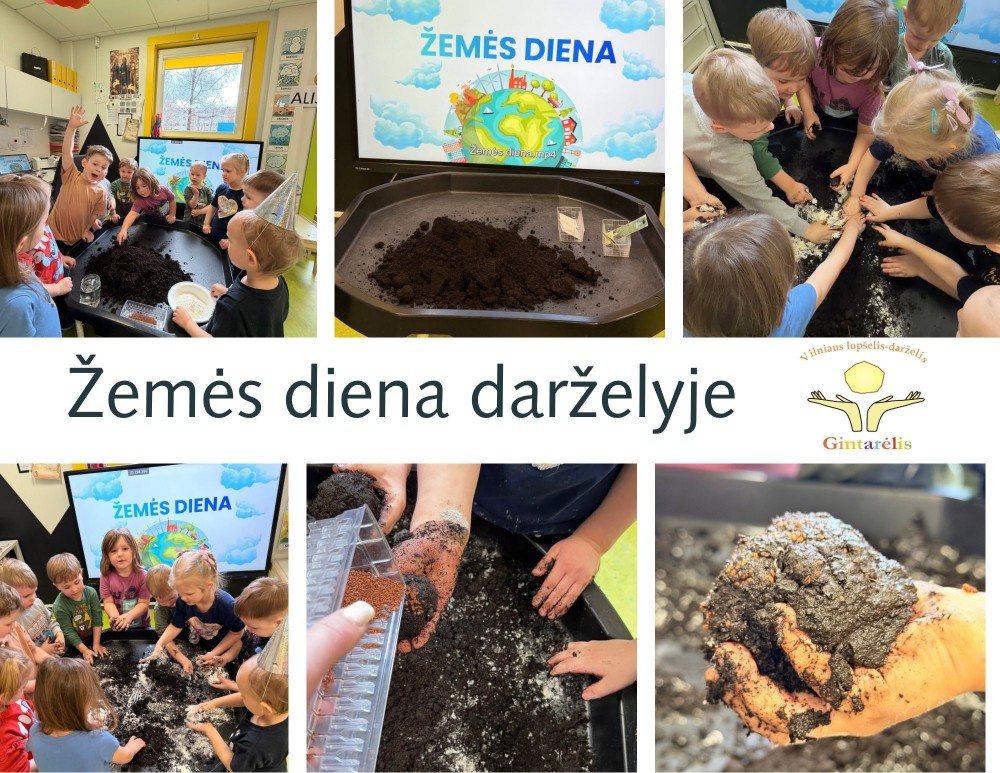 Žemės diena darželyje