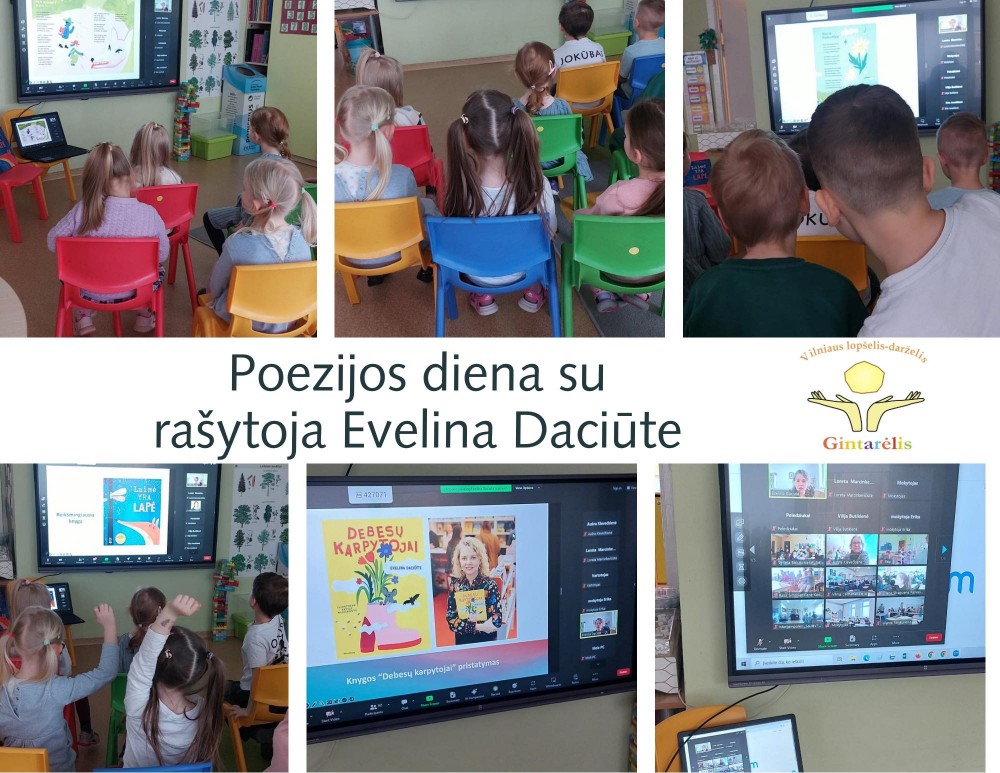 „Lašiukai“ ugdytiniai dalyvavo ypatingame susitikime su Evelina Daciūte