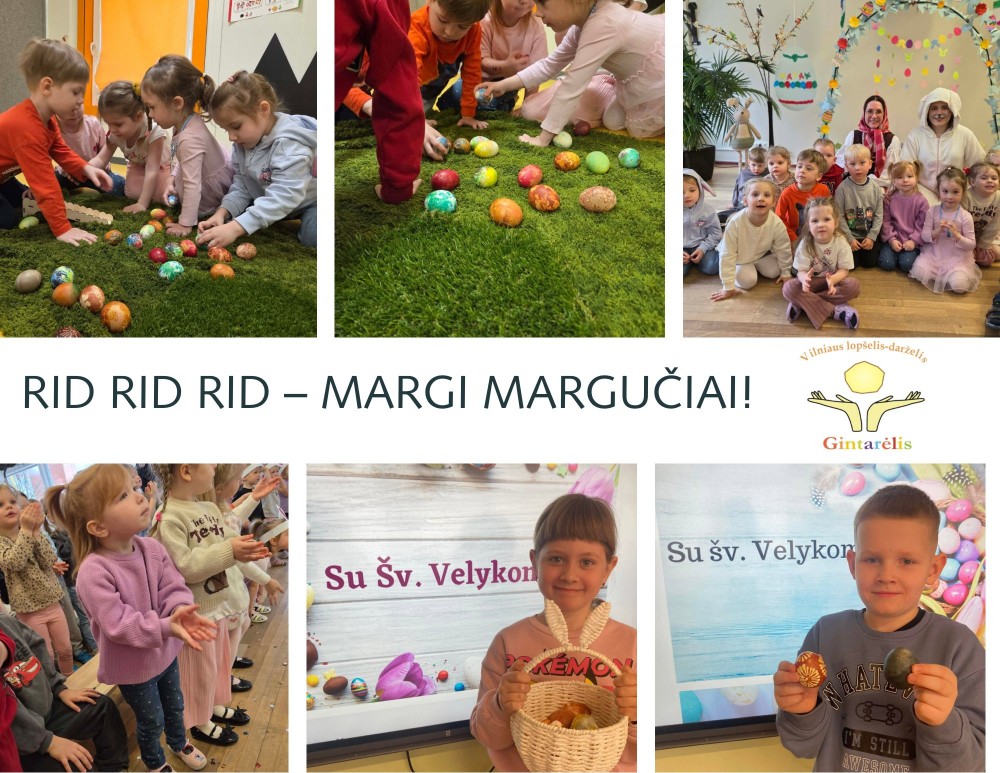 Rid rid rid – margučiai!