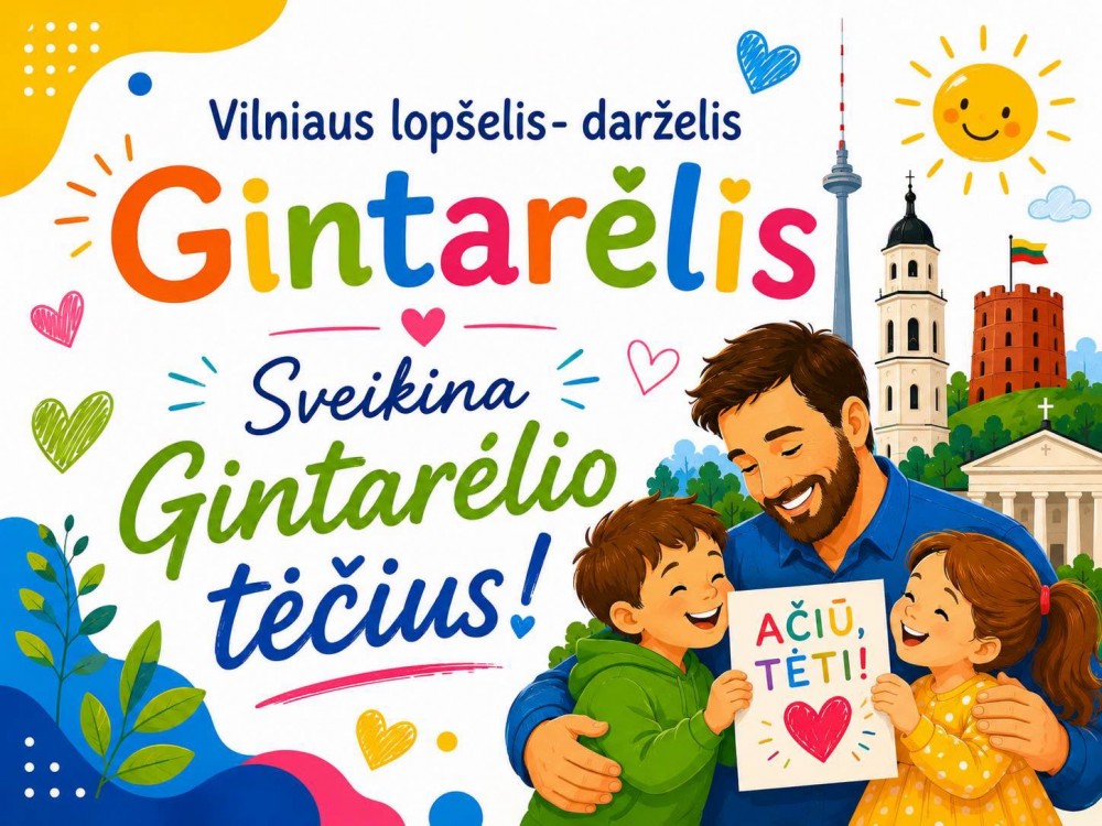 Tėčio rankos stiprios, širdis didelė, o apkabinimas – pats saugiausias pasaulyje. 💙